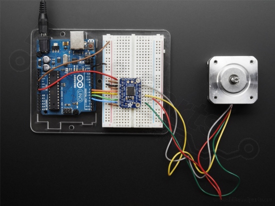 Stappenmotor-/DC motor driver TB6612 1,2A Breakout Board - Adafruit 2448